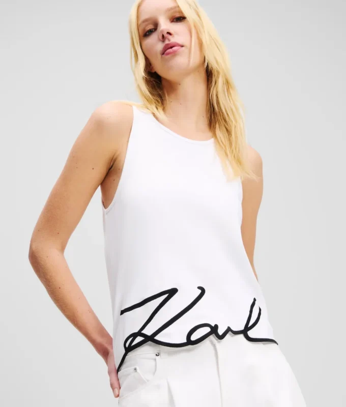 SIGNATURE HEM TANK TOP SIGNATURE HEM TANK TOP