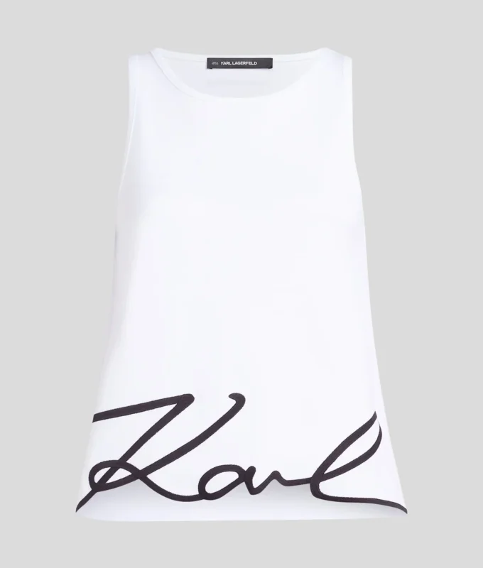 SIGNATURE HEM TANK TOP SIGNATURE HEM TANK TOP