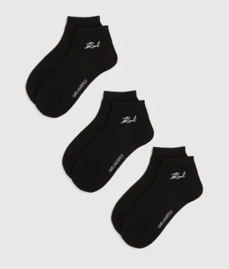 Signature kısa çoraplar – 3’lü paket