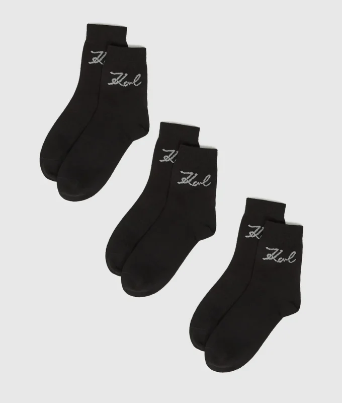 Signature çoraplar – 3’lü paket Signature çoraplar – 3’lü paket