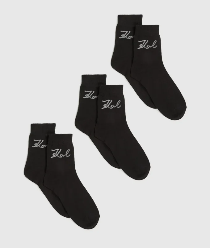 Signature çoraplar – 3’lü paket Signature çoraplar – 3’lü paket