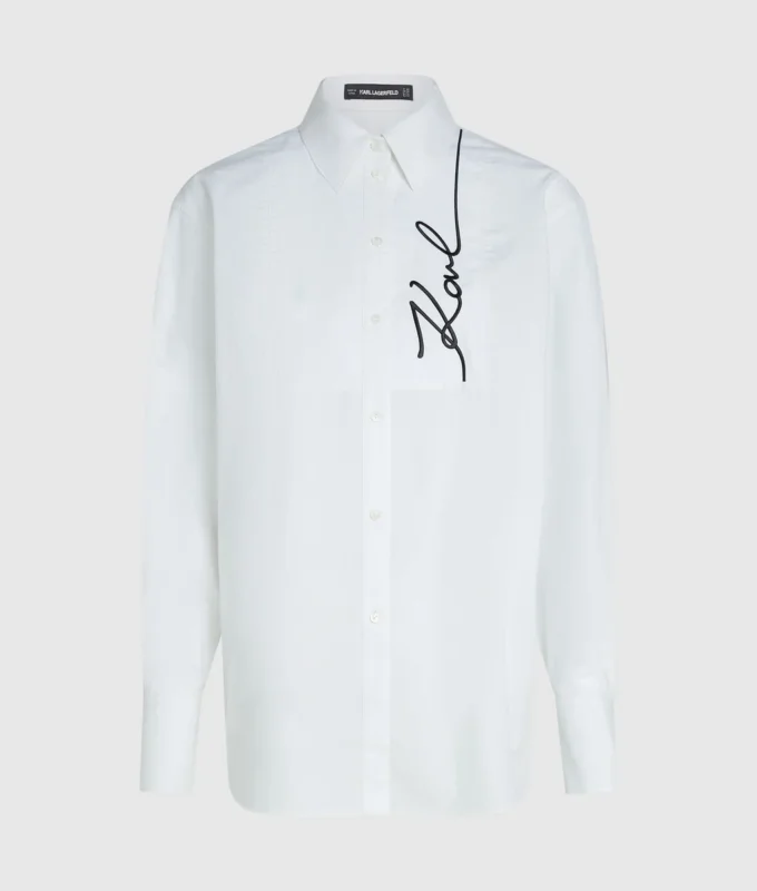 Signature poplin gömlek Signature poplin gömlek