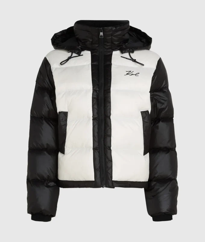 Signature puffer ceket Signature puffer ceket