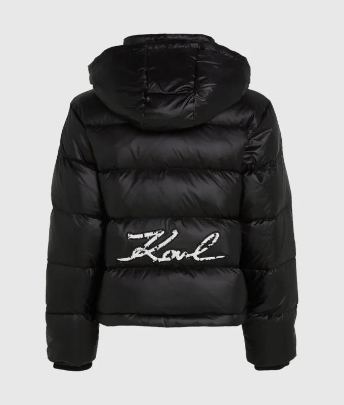 Signature puffer ceket Signature puffer ceket