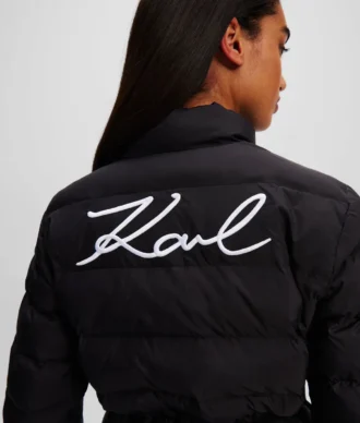 SIGNATURE PUFFER CEKET