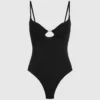 Signature yüksek bacak bodysuit Signature yüksek bacak bodysuit