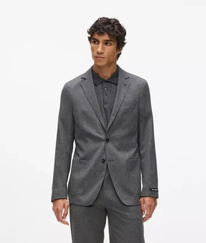 Slim fit kesim takım elbise ceketi