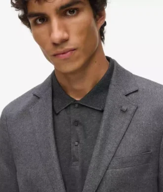 Slim fit kesim takım elbise ceketi