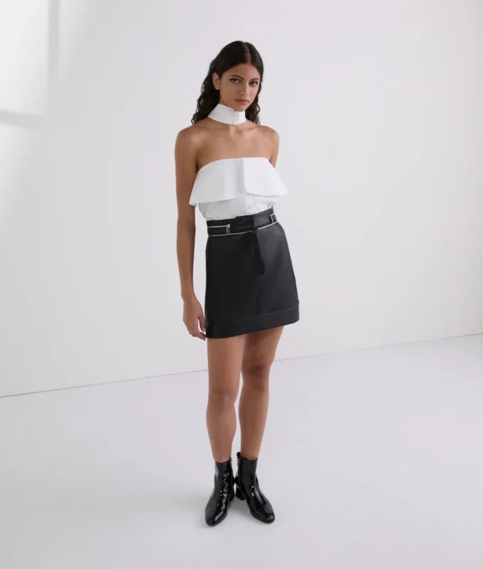 STRAPLESS POPLIN GÖMLEK STRAPLESS POPLIN GÖMLEK