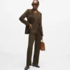 Çıtçıtlı düğmeli blazer Çıtçıtlı düğmeli blazer