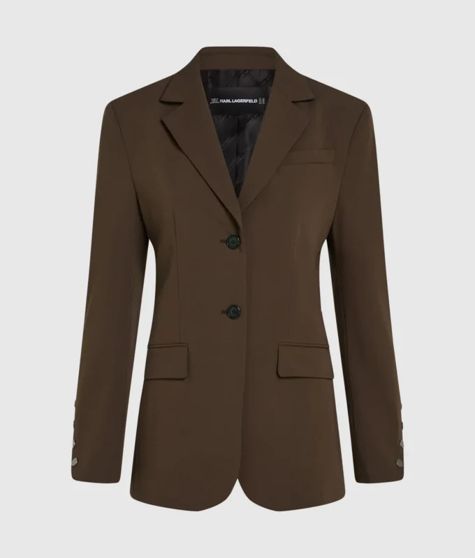 Çıtçıtlı düğmeli blazer Çıtçıtlı düğmeli blazer