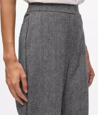 Tweed pantolon Tweed pantolon