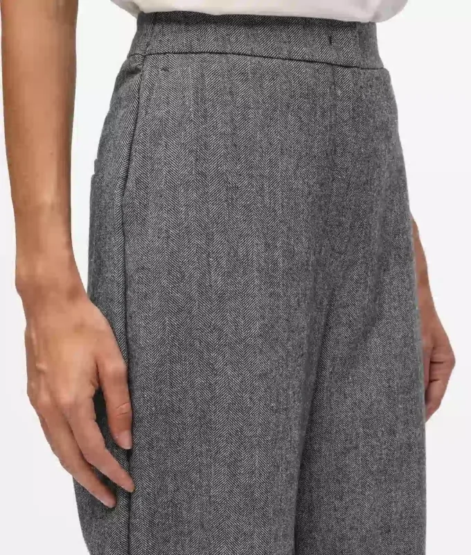 Tweed pantolon Tweed pantolon