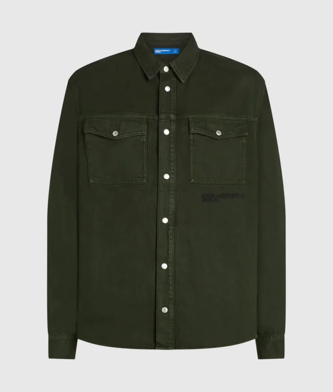 Twill overshirt Twill overshirt