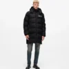 Uzun puffer ceket