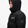 Uzun puffer ceket