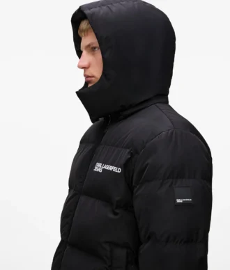 Uzun puffer ceket