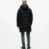 Uzun puffer ceket
