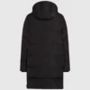 Uzun puffer ceket
