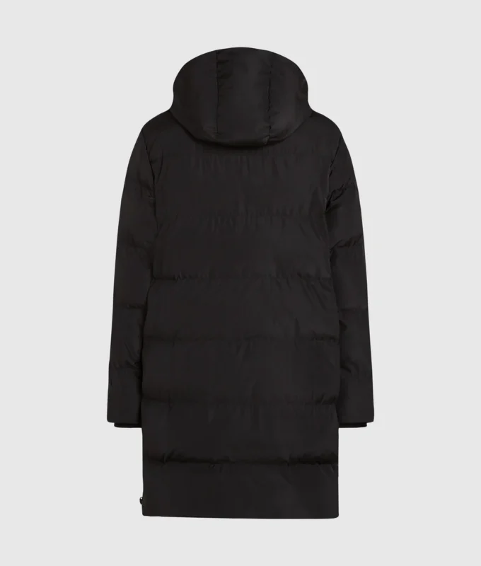 Uzun puffer ceket