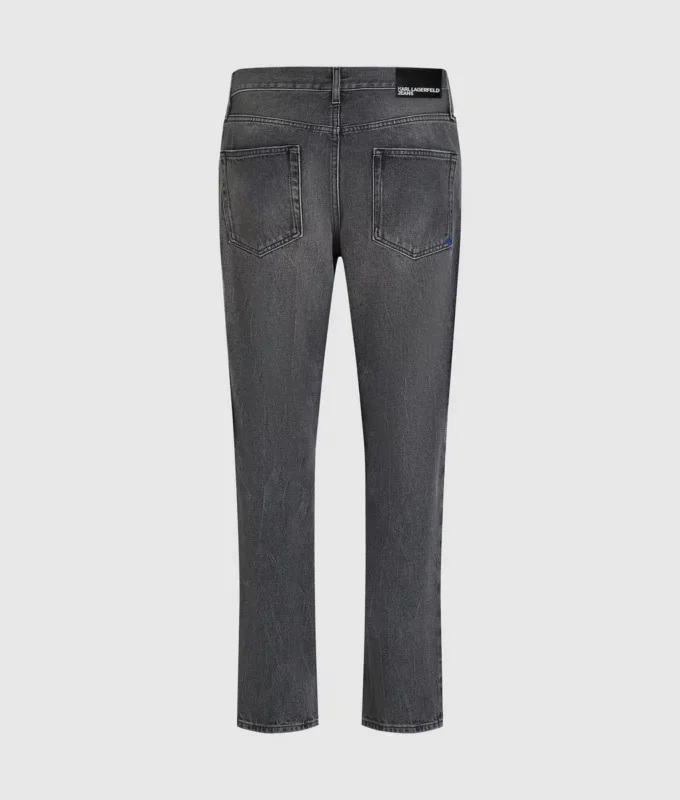 Vintage yıkamalı dar paça kot pantolon Vintage yıkamalı dar paça kot pantolon