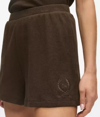 Waffle loungewear şort Waffle loungewear şort