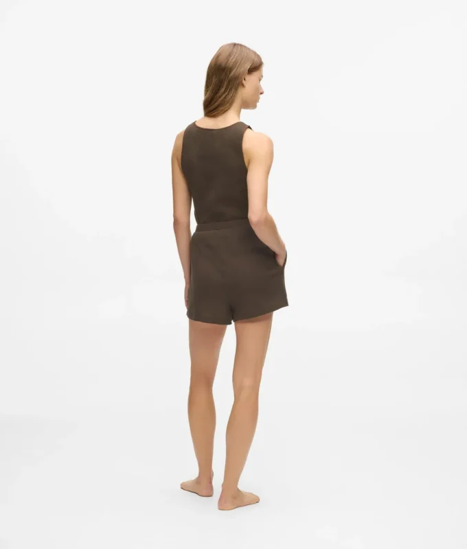Waffle loungewear şort Waffle loungewear şort