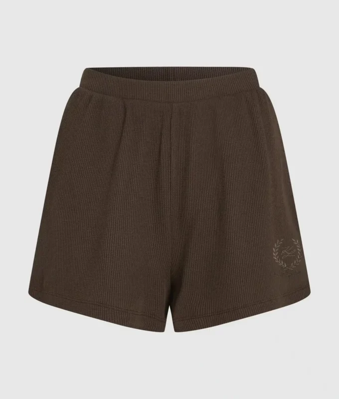 Waffle loungewear şort Waffle loungewear şort