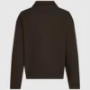 Waffle loungewear polo gömlek Waffle loungewear polo gömlek