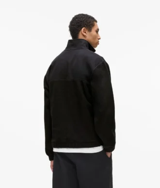 Yarım fermuarlı polar sweatshirt