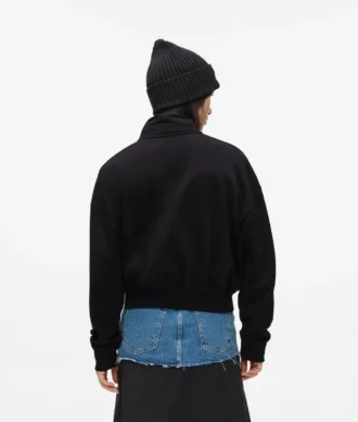 Yarım fermuarlı sweatshirt