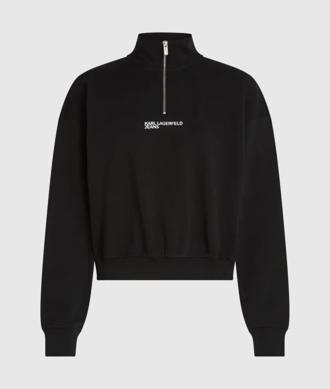 Yarım fermuarlı sweatshirt Yarım fermuarlı sweatshirt