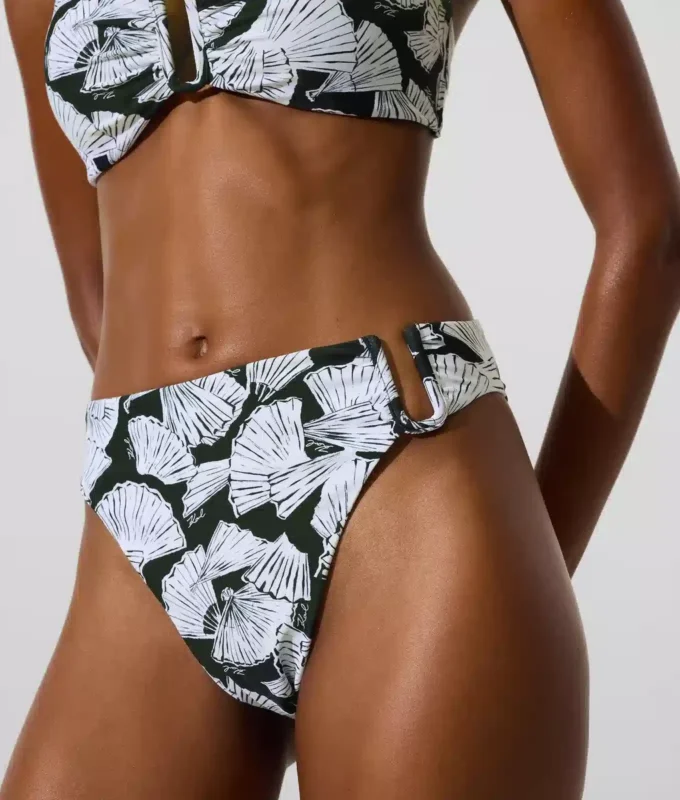 Yelpaze desenli bikini alt Yelpaze desenli bikini alt