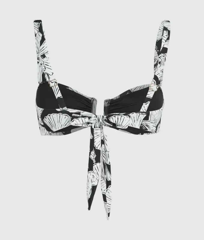 Yelpaze desenli bikini üstü Yelpaze desenli bikini üstü