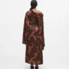 Yelpaze desenli kaftan elbise Yelpaze desenli kaftan elbise