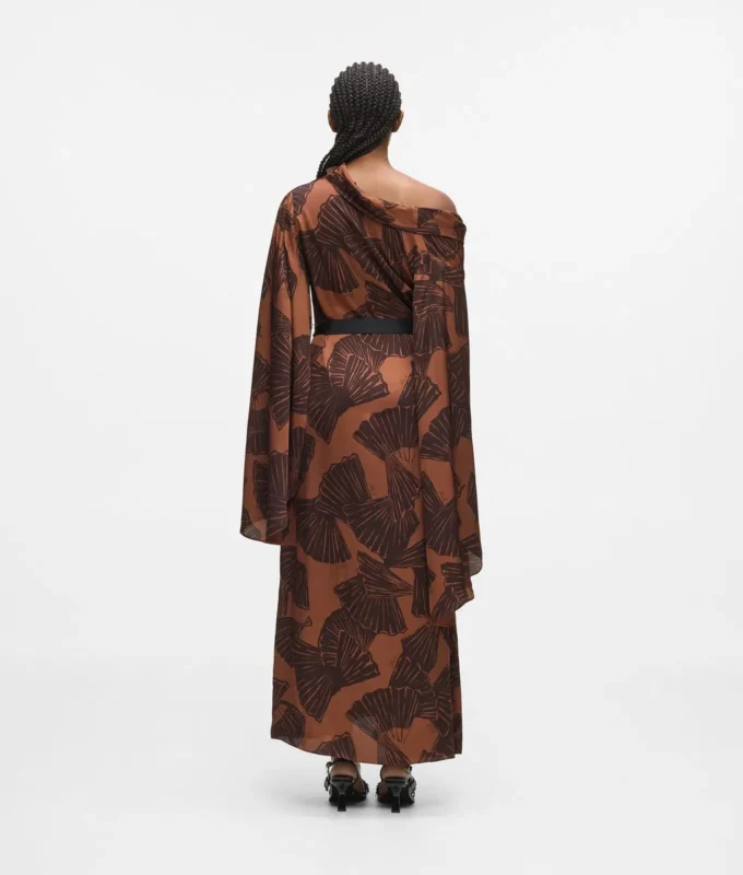 Yelpaze desenli kaftan elbise Yelpaze desenli kaftan elbise