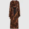 Yelpaze desenli kaftan elbise Yelpaze desenli kaftan elbise