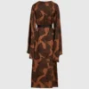 Yelpaze desenli kaftan elbise Yelpaze desenli kaftan elbise