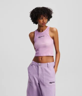 YIKANMIŞ NERVÜRLÜ TANK TOP