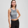 YIKANMIŞ NERVÜRLÜ TANK TOP YIKANMIŞ NERVÜRLÜ TANK TOP