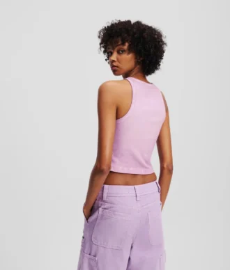 YIKANMIŞ NERVÜRLÜ TANK TOP