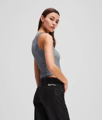YIKANMIŞ NERVÜRLÜ TANK TOP