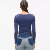 Yıkanmış bodysuit Yıkanmış bodysuit