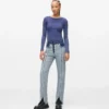 Yıkanmış bodysuit Yıkanmış bodysuit