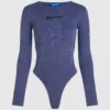 Yıkanmış bodysuit Yıkanmış bodysuit