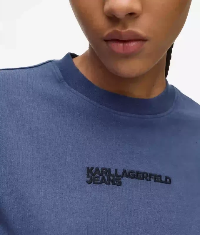 Yıkanmış logo tişört Yıkanmış logo tişört