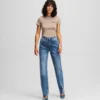 YÜKSEK BEL DÜZ JEAN YÜKSEK BEL DÜZ JEAN