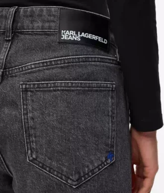 Yüksek bel düz jean