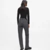 Yüksek bel düz jean Yüksek bel düz jean