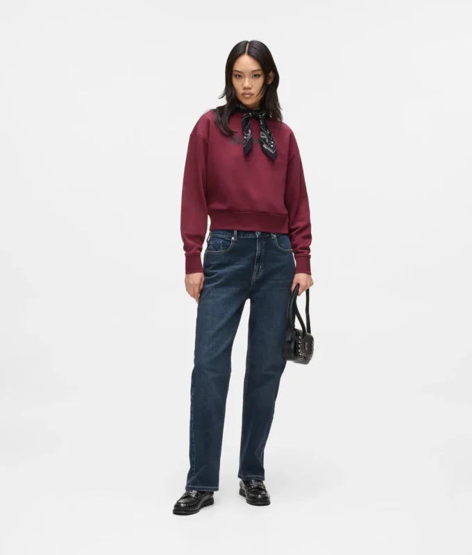 Yüksek bel düz jean Yüksek bel düz jean